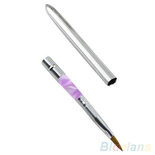 Горячий Размер 8 акриловая кисть соболиный розовый мраморный съемный акриловый