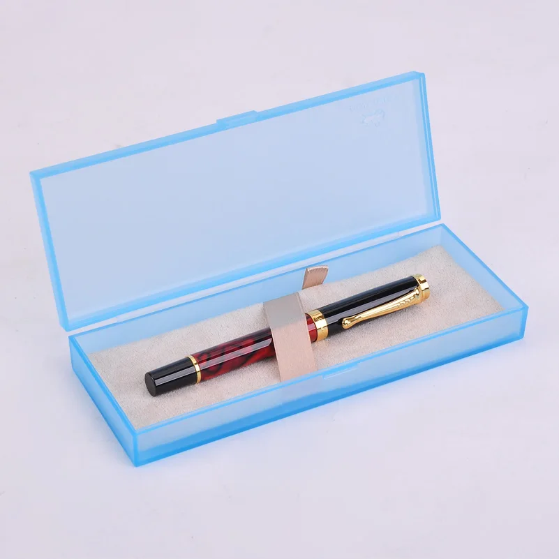 Новинка Jinhao 500 ручка с шариком средней точки черные чернила 0 7 мм Золотой зажим