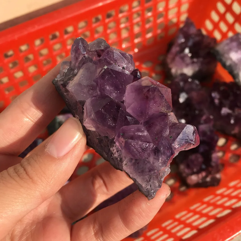 

78g Natural Dream Amethyst Quartz Crystal Cluster Specimen Healing 85g