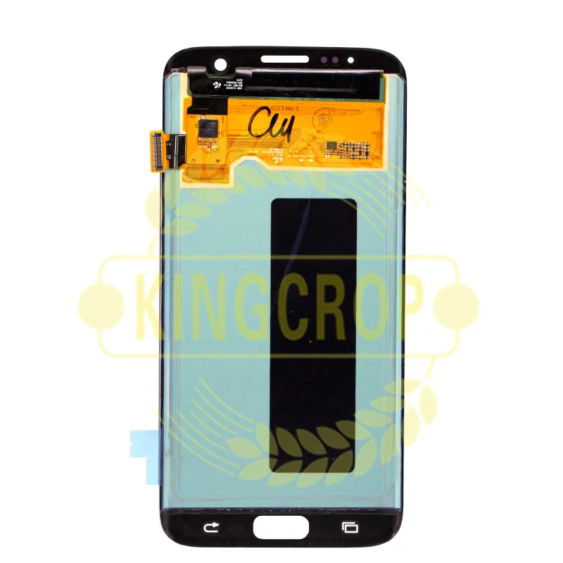 Для samsung GALAXY S7 EDGE G935 G935F lcd с рамкой дисплей кодирующий преобразователь сенсорного экрана в сборе 5," для samsung S7 Edge G935F lcd