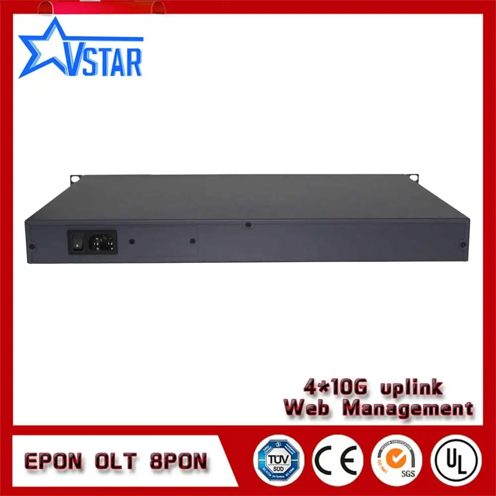Поставщик EPON OLT устройство Лучшая цена мини FTTH 10G 1U 8 PON порт