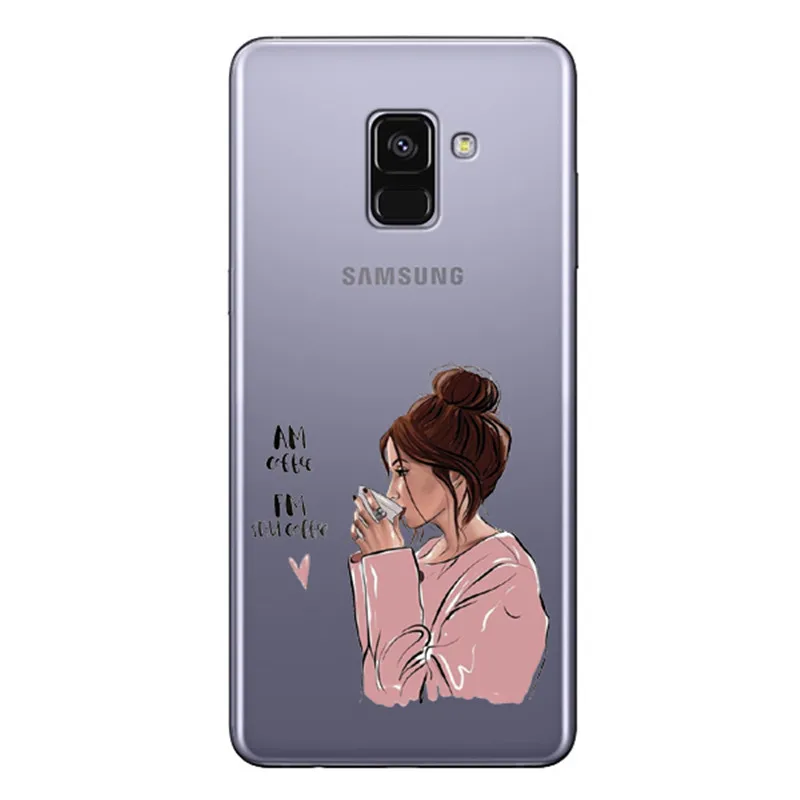 TPU Goddess/туфли VOGUE арт платье принцессы для девочек; женская обувь boss кофе чехол для телефона из мягкого силикона ТПУ с рисунком аксессуары для телефона чехол для samsung S6/7/8/9 плюс край - Цвет: TPU