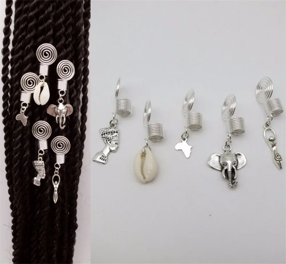 Серебряная спиральная проволока упакованная в разные 5 видов стилей шт./упак.