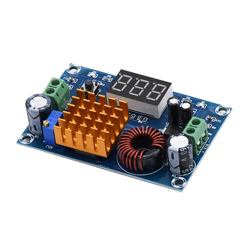 Цифровой DC-DC модуля преобразователя Повышающий Модуль постоянного тока 3 V-35 V DC/DC 5 V-45 V повышающий преобразователь постоянного тока с доска 5A
