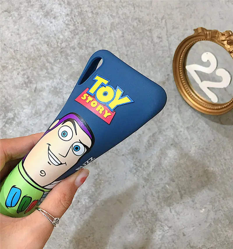Toy Soft Case For coque iphone 6 6s 7 8 Plus Cute Cartoon Phone Cover 11 pro x xs max xr Ultra Thin Shell |
