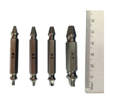 4 шт сломанный винт экстрактор высокое качество S2 легированная сталь простое