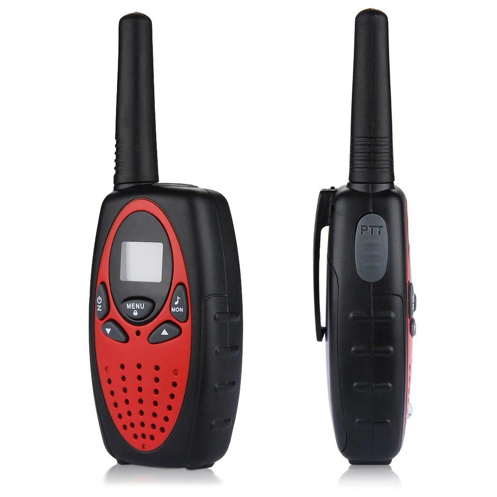 4X радио набор 8 каналов walkie talkie PMR портативное reach 5 км 2-стороннее ЖК-дисплей