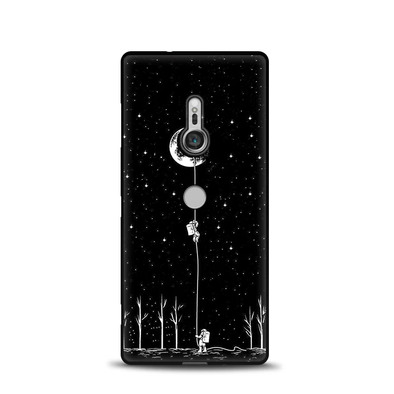 JURCHEN, роскошный 3D мультяшный чехол для телефона, для sony Xperia XZ3, чехол, мягкий, TPU, силиконовый, задний Чехол для sony Xperia XZ3, двойной чехол - Цвет: 5