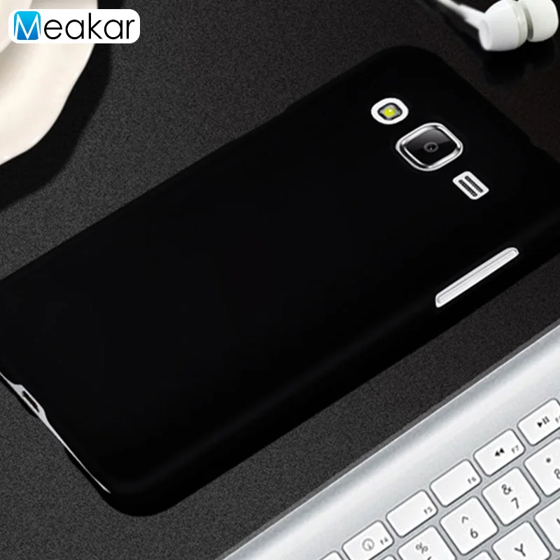 black Coque 5.0For samsung Galaxy J2 чехол для samsung Galaxy J2 Duos J200 J200H J200F J200G J200Y чехол-лента на заднюю панель - Цвет: black