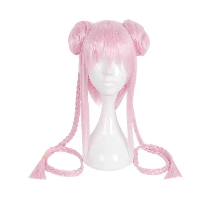 Японский женский Супер Sonico розовый кокосовый парик SuperSonico комикс con розовые