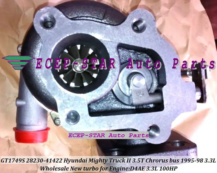 Бесплатная доставка GT1749S 28230-41421 471037-5002S 471037 Турбокомпрессор Для HYUNDAI Mighty Truck 3 5 T