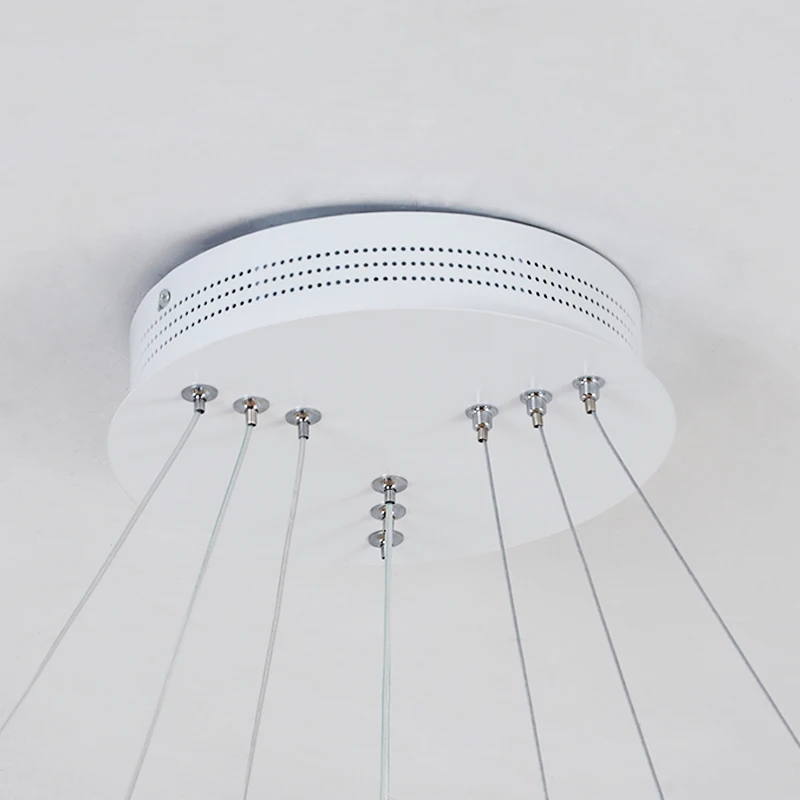 Современный светодиодный круг кольцо LED подвесная люстра огни для гостиная