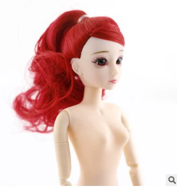 I Мини BJD куклы 3D синий фиолетовый глаза с 20 подвижных суставов Мода DIY куклы 22 стиля для девочки подарок - Цвет: I