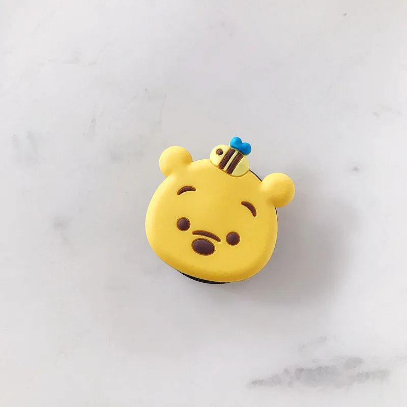 Милый мультфильм Anpanman Улица Сезам Круглый Универсальный кольцо-держатель мобильного телефона подушка безопасности Газа складной Стенд кронштейн для iphone samsung - Цвет: 15