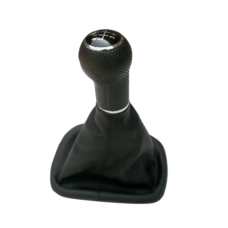 

For Seat Leon 2000 2001 2002 Toledo 1999 2000 2001 5 Speed 12mm/ 23mm Gear Lever Stick Car Shift Knob With Leather Car Styling