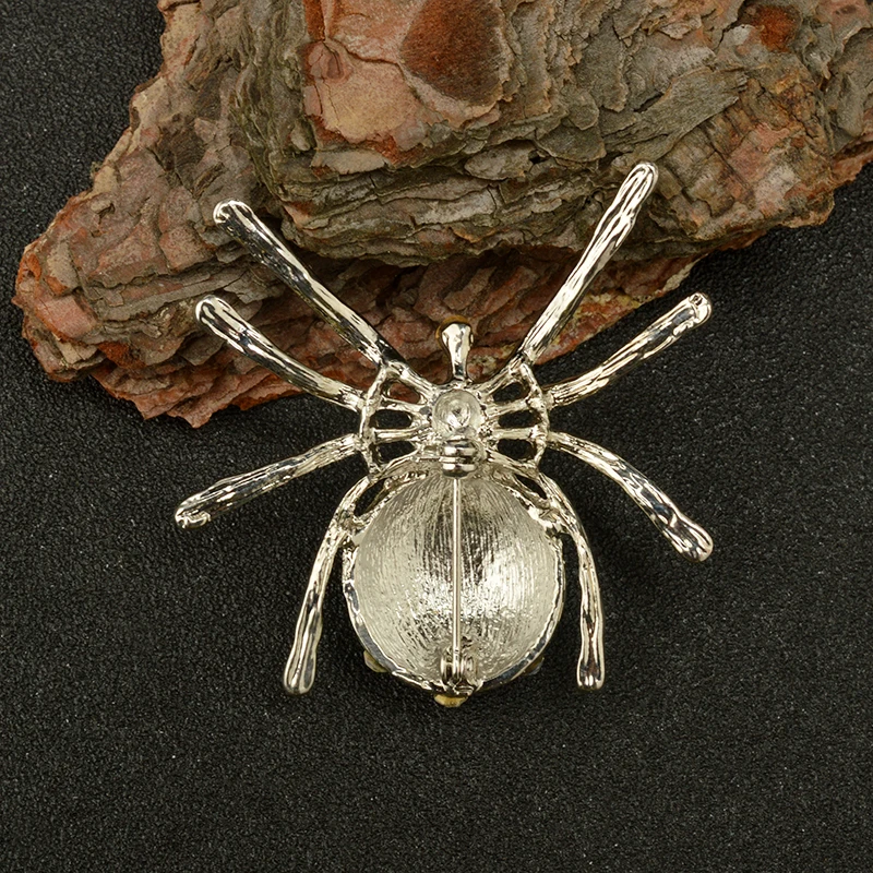 Недорогая Винтажная брошь в форме насекомого 2019 со стразами маленького хрусталя