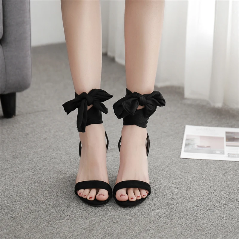 Женские летние босоножки на высоком каблуке 8 см, женские туфли-лодочки на массивном каблуке с леопардовым принтом и ремешками, женские туфли на День святого Валентина, фетиш, обувь, YFD-131