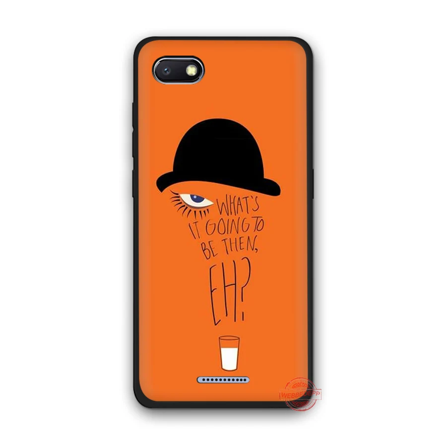 WEBBEDEPP Заводной оранжевый Модный мягкий чехол для телефона Redmi Note 8 7 6 5 Pro 4A 5A 6A 4X Plus S2