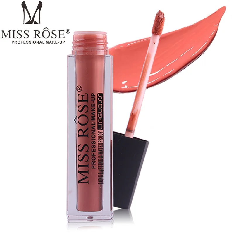 Miss Rose блеск для губ увлажняющий питательный жидкий помада матовая