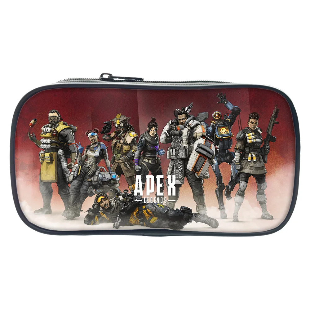 7 Новинка,, сумка-карандаш Apex Legends, Студенческая учебная коробка, Повседневная сумка для мальчиков и девочек, школьные подарки, сумки Apex Battle Royale - Цвет: 7
