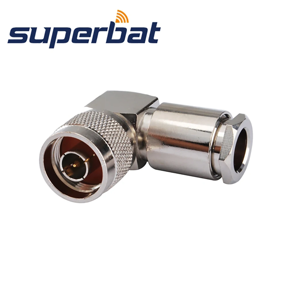 Superbat N разъем зажим правый угол РЧ коаксиальный для кабеля RG213 RG8 LMR400|connector n|coaxial cable