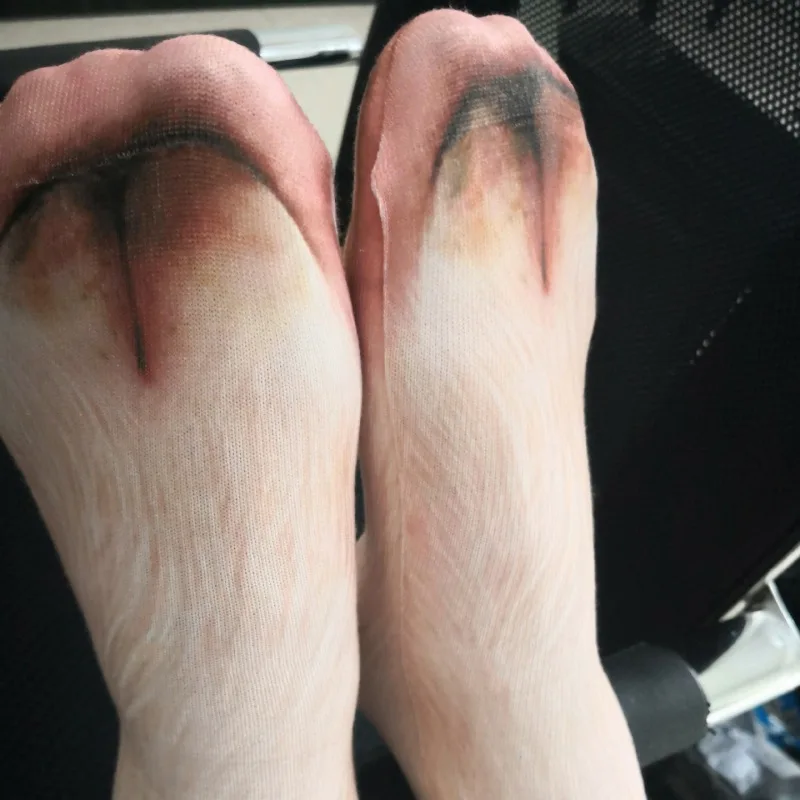 Носки копыта с 3d рисунком животных для взрослых цифровые Имитационные носки в