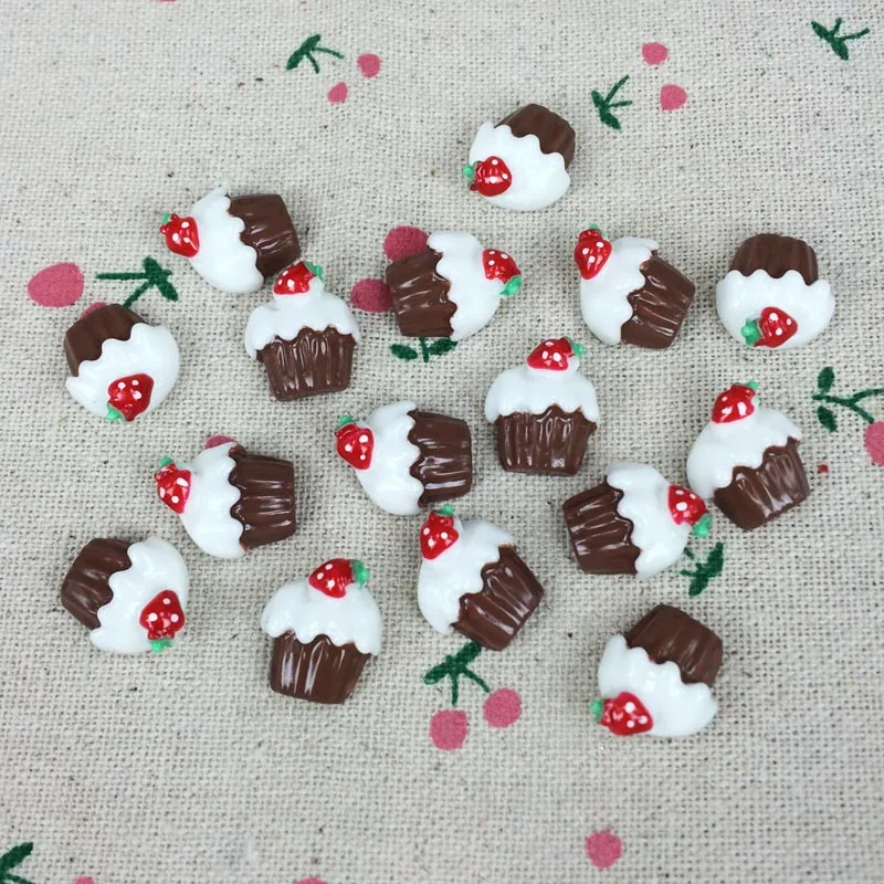 10 шт. кабошон из полимерной смолы плоская спина Каваий сделай сам полимерное