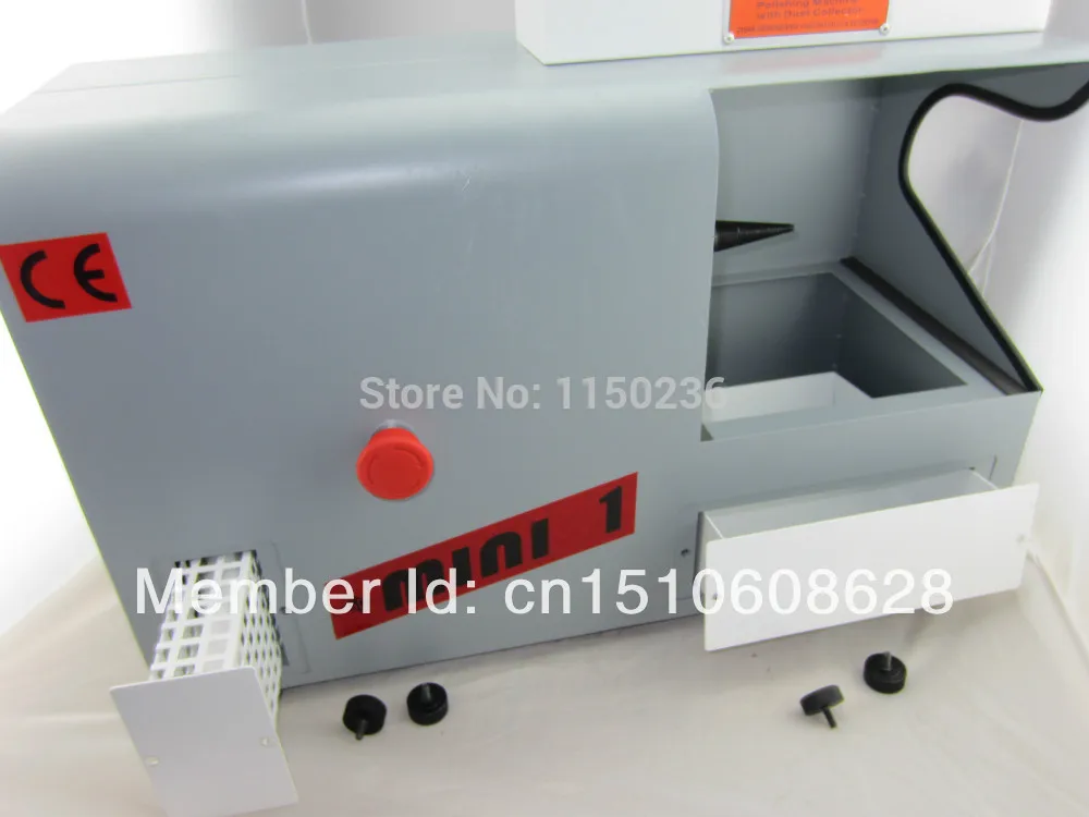 

New arrival 220V Jewelry polishing machine with dust collector &gold grinding motor, single head polishing machine,good quality