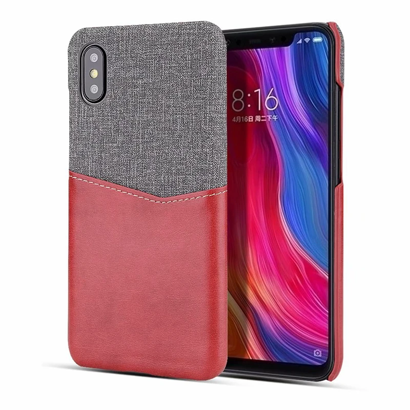 Чехол для телефона из искусственной кожи в стиле ретро Xiaomi MI 8 Explorer SE со слотом