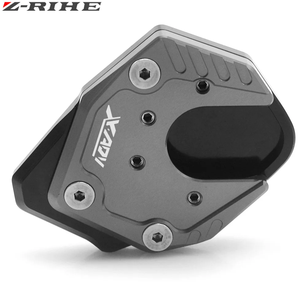 Black and gray X-ADV XADV аксессуары для мотоциклов боковая подставка удлинитель подставки для Honda X-ADV X ADV XADV ampliar - Цвет: Black and gray