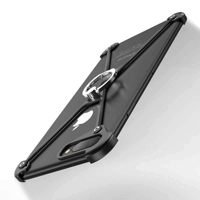 Роскошный металлический чехол X-образной формы для IPhone 7 7Plus персональный корпус