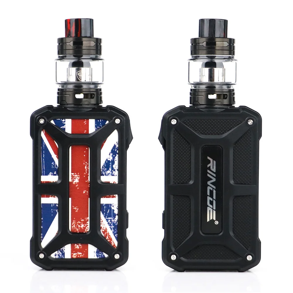 Rincoe Mechman Mesh kit 228 Вт вейп мод с сетчатым баком подходит для 0 25 Ом одинарная/0 2