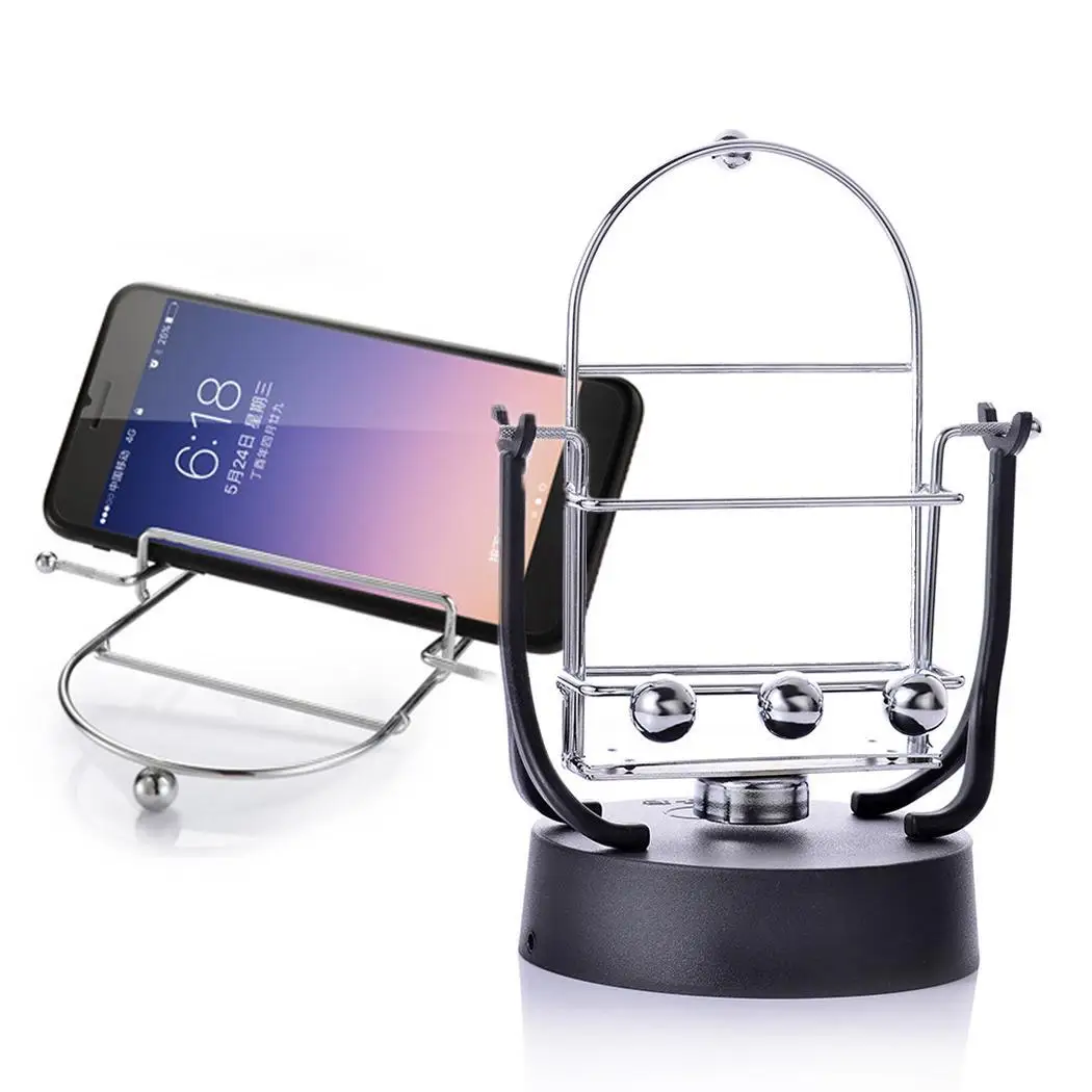 Прочный практичный автоматический держатель для телефона дома 4 x AA батареи (не