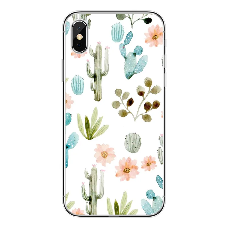 Популярный Милый Летний защитный чехол для iPhone i5 i5s SE i6 i6s plus i7 i8 Plus X XS XMX XR подходит