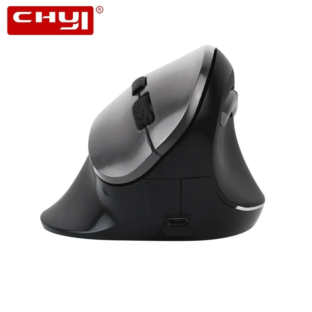 CHYI 2.4G Wireless Mouse Rechargeable Adjustable DPI Vertical Mause Ergonomic Optical Mice For PC Laptop Computer Gamer | Компьютеры и