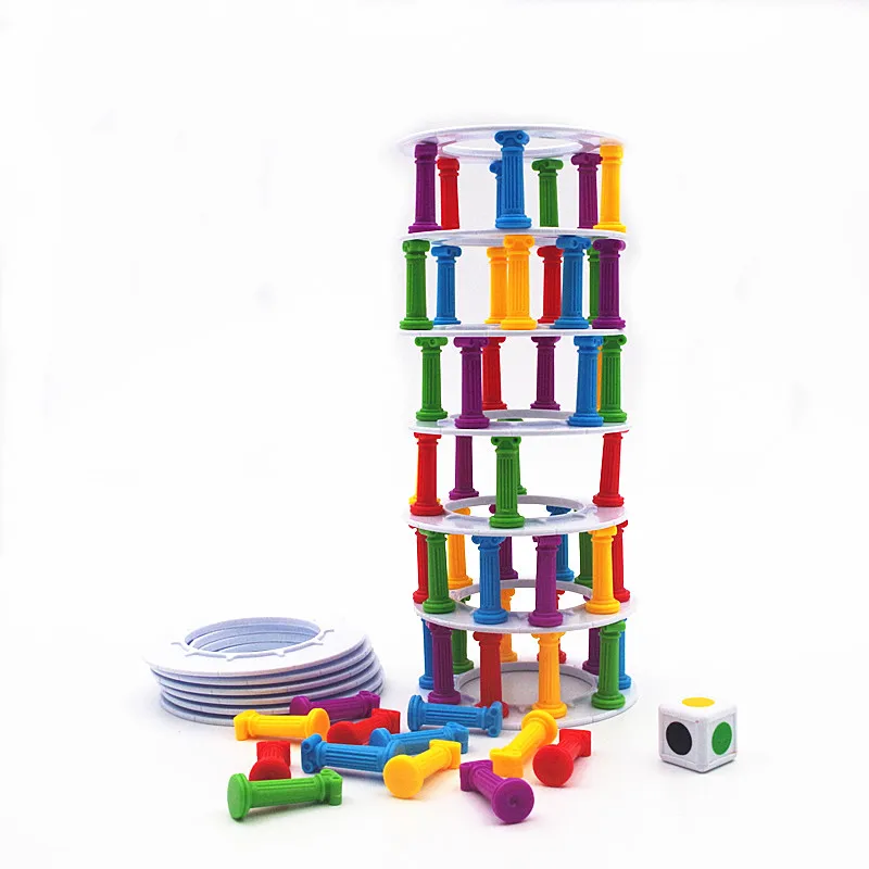 1 Набор настольных игр Башня для детей сумасшедшая Колонка Бум всей семьи товары