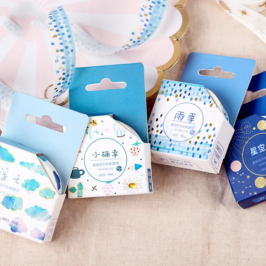 1 шт. бумажная декоративная лента для скрапбукинга в коробке|Украшения своими