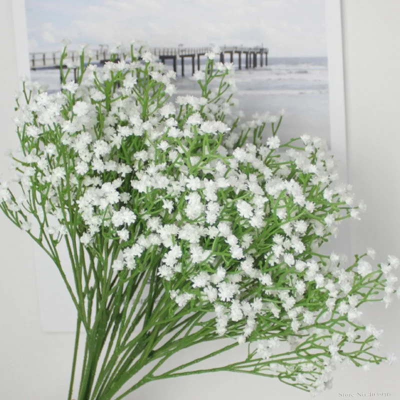 1 шт. искусственный цветок в деревенском стиле|Искусственные и сухие цветы| |