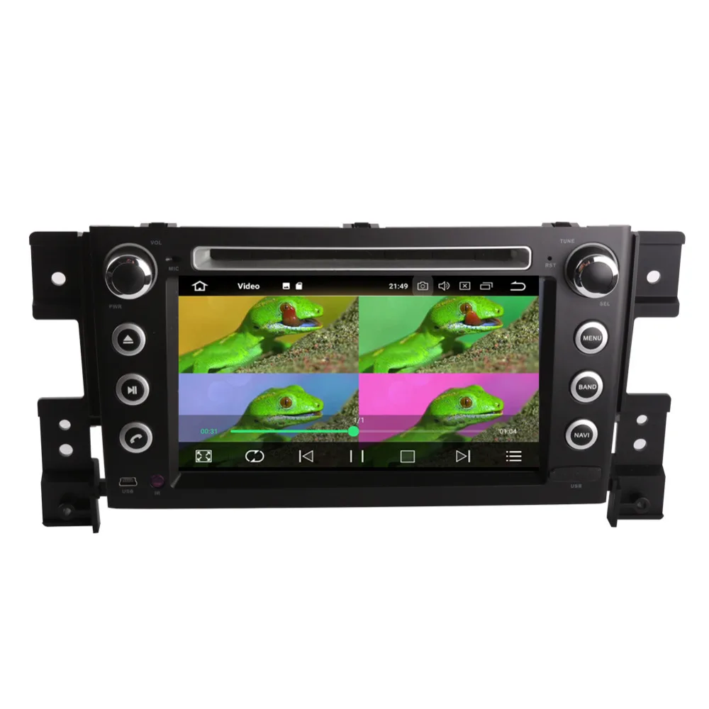 Автомобильный мультимедийный плеер Android 8 0 Восьмиядерный процессор 4 Гб + 32 ГБ ПК