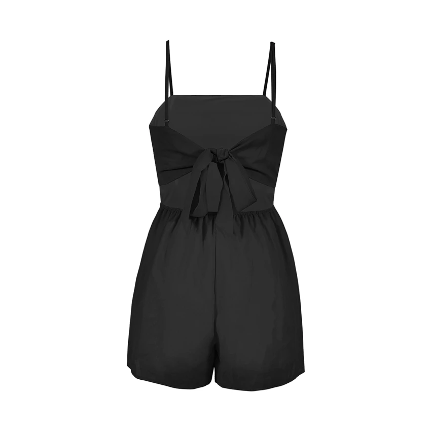 Женский комбинезон с открытой спиной шифоновый Свободный Летний 2019 | Женская