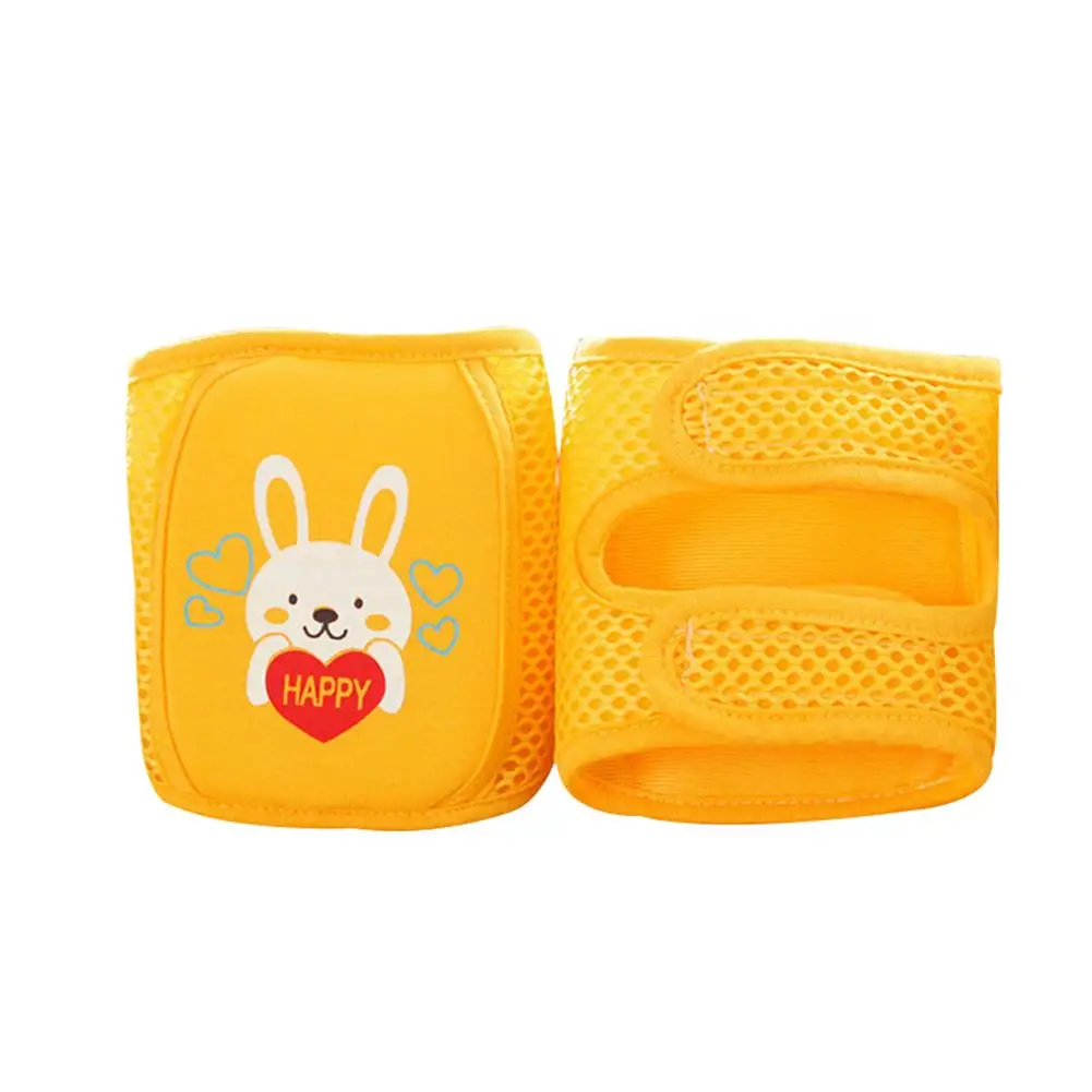 Newborn Children's Anti-fall Knee Breathable Mesh Pads Adjustable Baby Crawling Summer Print Child Toddler Warm Leg Cover | Мать и