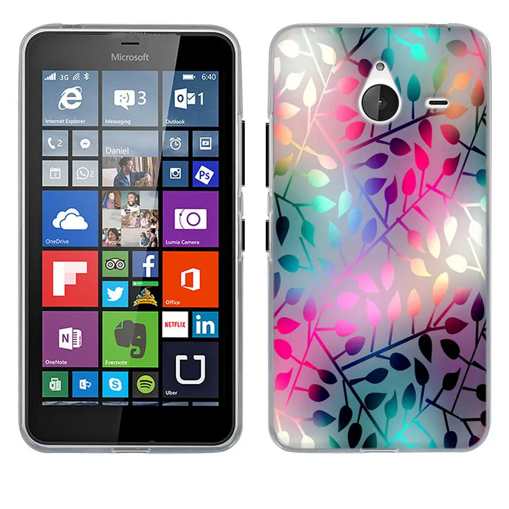 Новинка Модный мягкий чехол накладка из ТПУ с рисунком для Nokia 640XL Microsoft Lumia