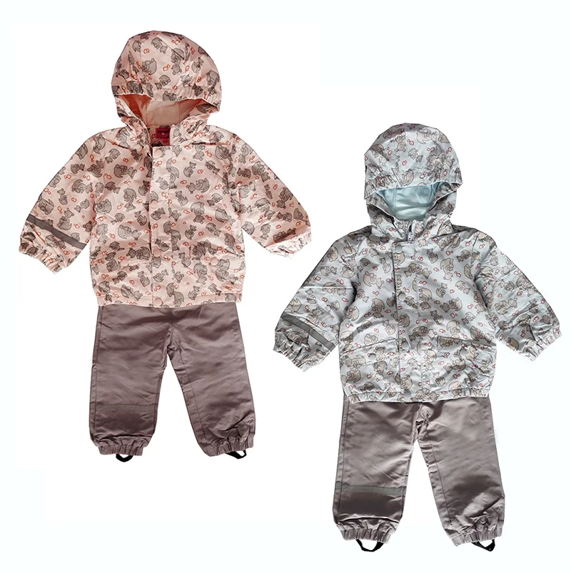 toddler/baby clothing set, baby girls, baby boys windproof/waterproof suit, twins clothing set, size 62 to 80