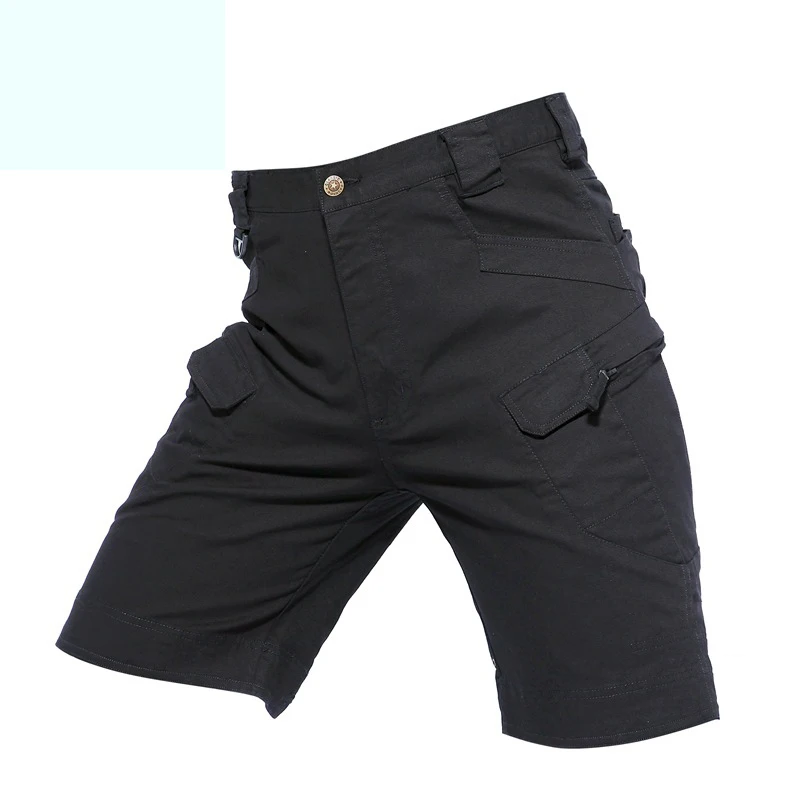 PureLeisure Men Outdoor Fishing Shorts Cargo Trousers Military Tactical Shorts for Mens Fishing Hiking Trekking Bike Shorts