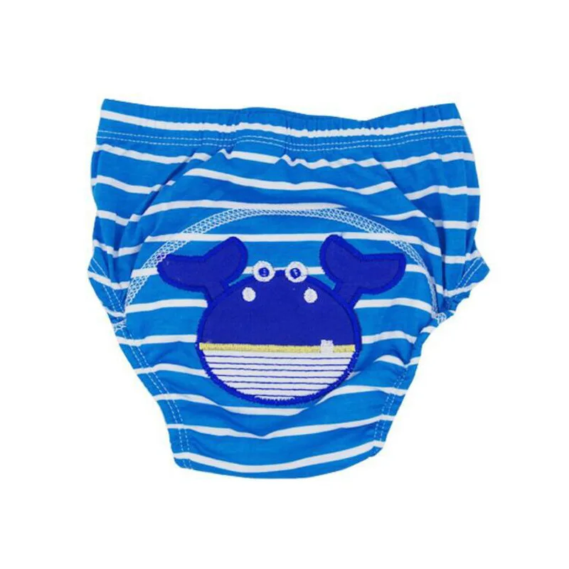 Многоразовые инкованые Мультяшные водонепроницаемые детские трусики для