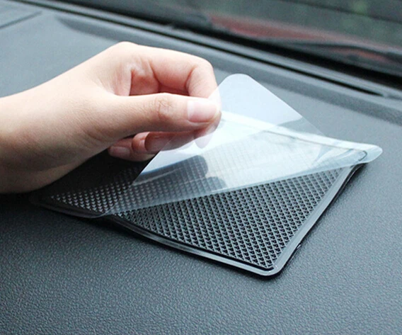 Интерьер автомобиля силиконовые противоскользящие Dashboard Липкий Коврик