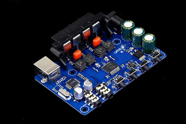 CM108 USB I2S STA333W DC16V 20 Вт + чистый цифровой усилитель доска звуковая карта/ЦАП