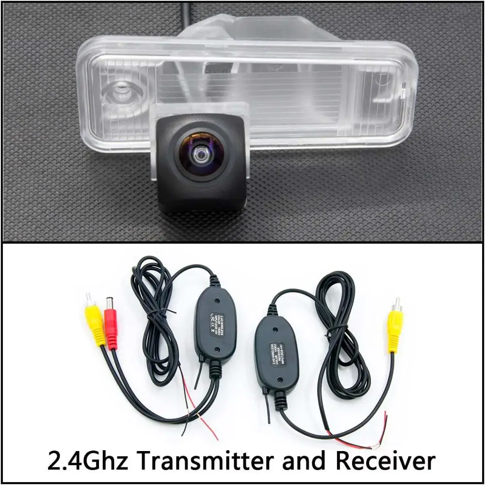 Camera With Wireless 175 градусов HD камера заднего вида для hyundai Grand Santa Fe ix45 Maxcruz KDM Grandeur TG автомобильный монитор парковки водонепроницаемый - Название цвета: Camera With Wireless