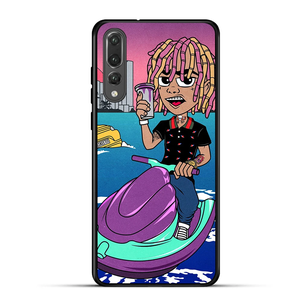 Черный ТПУ задняя крышка телефона для huawei P20 lite случае Pro Coque P10 P8 P9 Роскошные Casa |