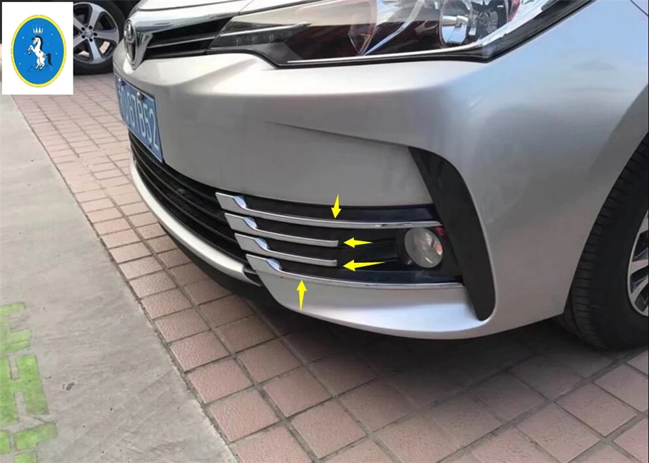 Yimaautotrims авто аксессуары для наружного переднего лица противотуманный светильник